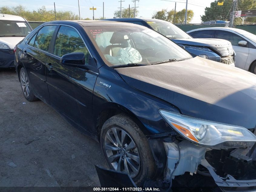 2016 Toyota Camry Hybrid Xle VIN: 4T1BD1FK7GU189904 Lot: 38112044