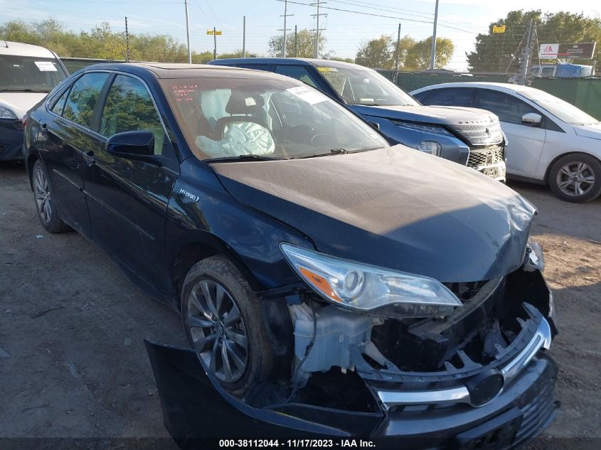 2016 Toyota Camry Hybrid Xle VIN: 4T1BD1FK7GU189904 Lot: 38112044