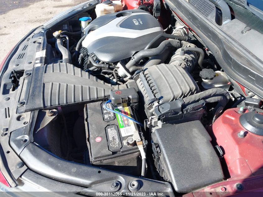 2011 Kia Optima Sx VIN: KNAGR4A68B5157521 Lot: 38112065