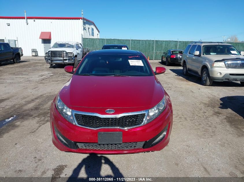 2011 Kia Optima Sx VIN: KNAGR4A68B5157521 Lot: 38112065