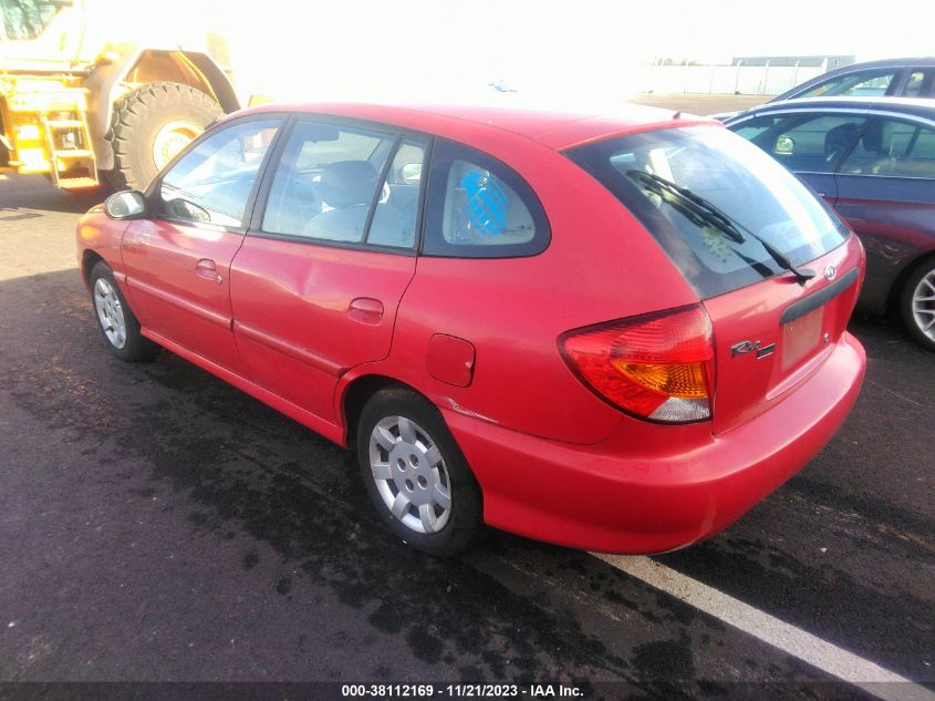 2002 Kia Rio Cinco (A4)/Cinco (M5) VIN: KNADC163526060918 Lot: 38112169