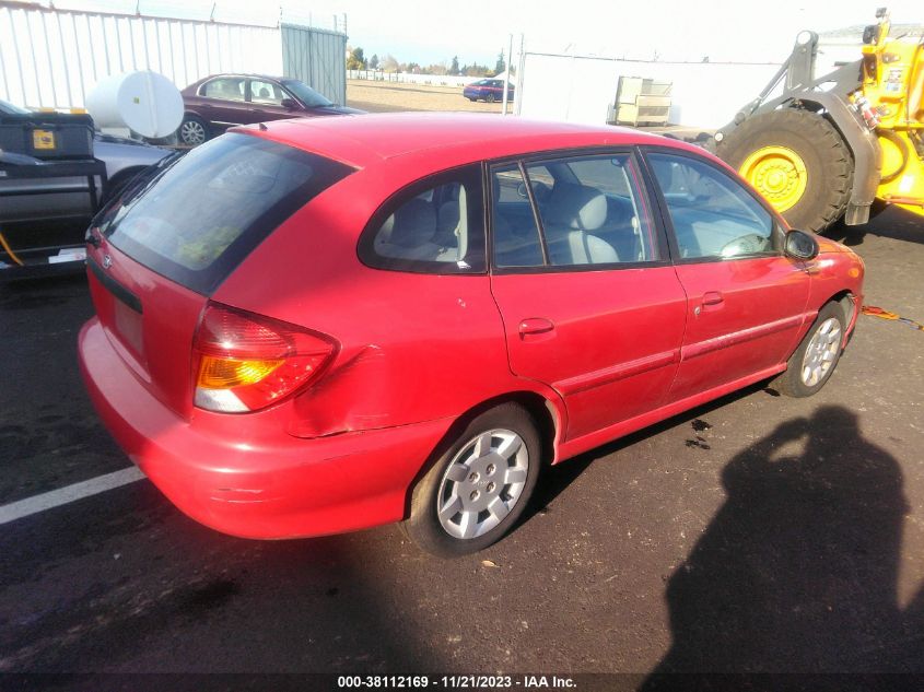 2002 Kia Rio Cinco (A4)/Cinco (M5) VIN: KNADC163526060918 Lot: 38112169