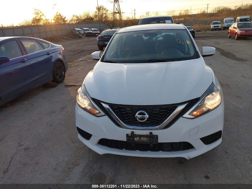 2019 Nissan Sentra Sv VIN: 3N1AB7AP7KY334461 Lot: 38112201