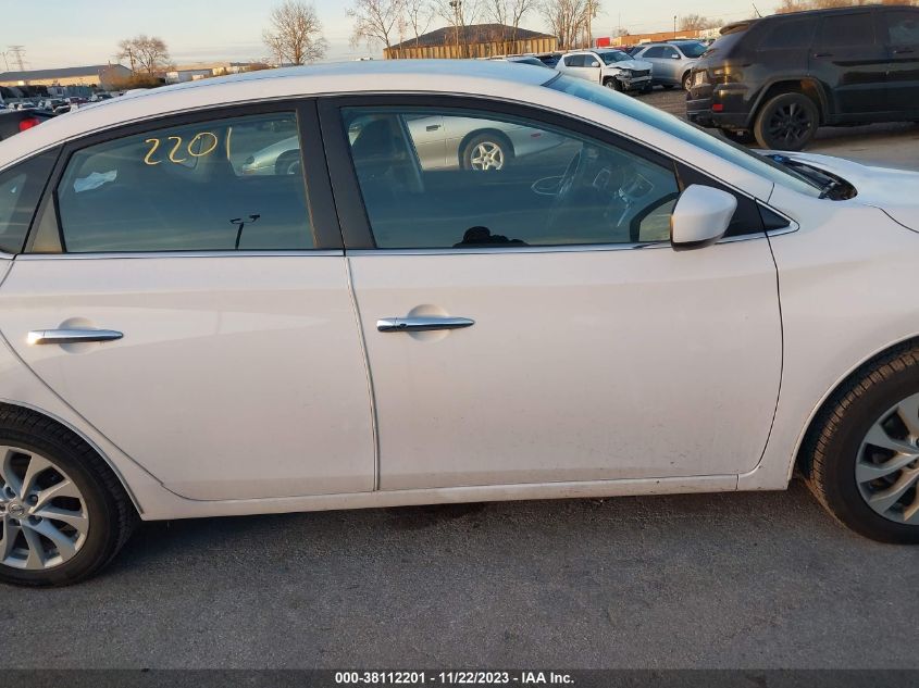 2019 Nissan Sentra Sv VIN: 3N1AB7AP7KY334461 Lot: 38112201