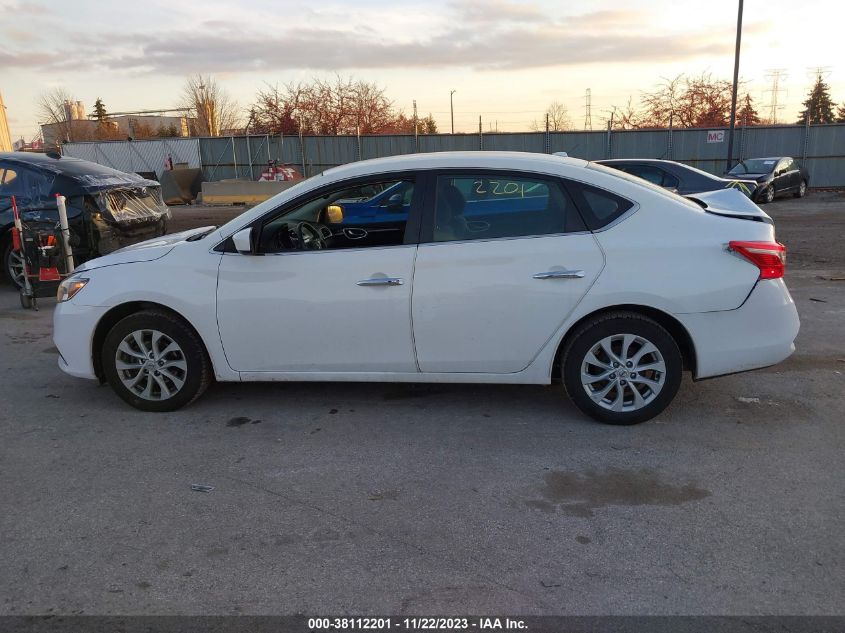 2019 Nissan Sentra Sv VIN: 3N1AB7AP7KY334461 Lot: 38112201