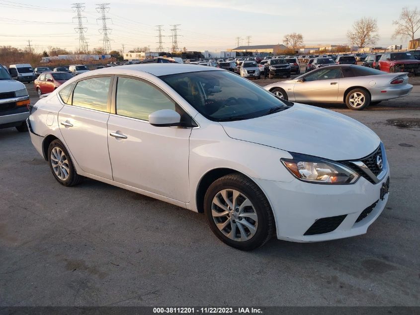 2019 Nissan Sentra Sv VIN: 3N1AB7AP7KY334461 Lot: 38112201