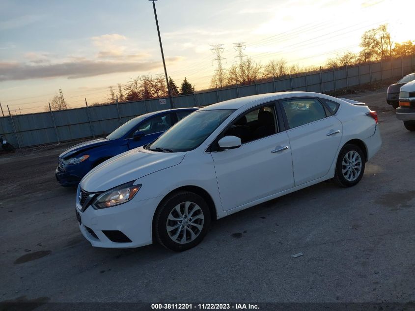 2019 Nissan Sentra Sv VIN: 3N1AB7AP7KY334461 Lot: 38112201