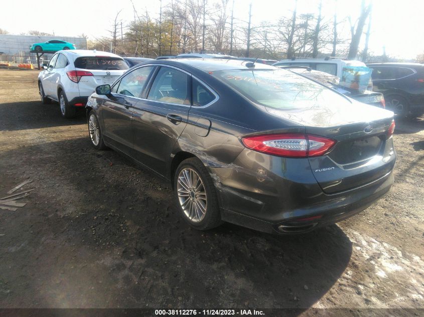 2016 Ford Fusion Se VIN: 3FA6P0T9XGR316537 Lot: 38112276