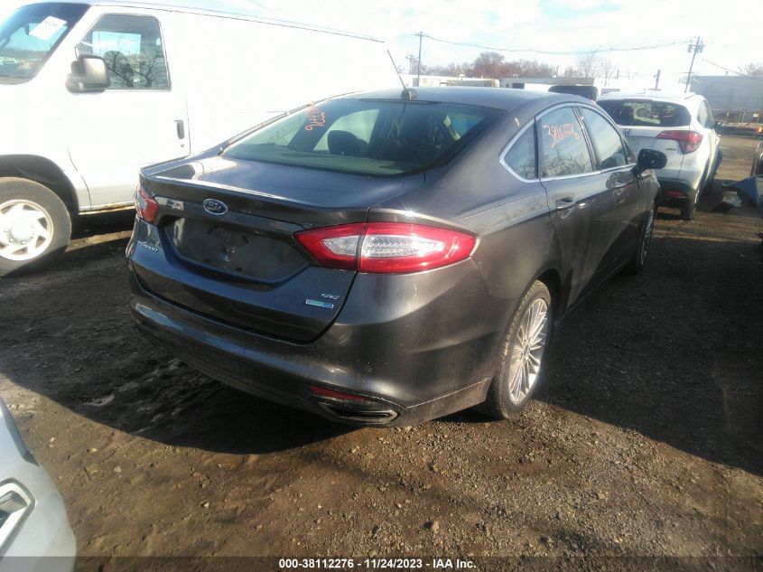 2016 Ford Fusion Se VIN: 3FA6P0T9XGR316537 Lot: 38112276