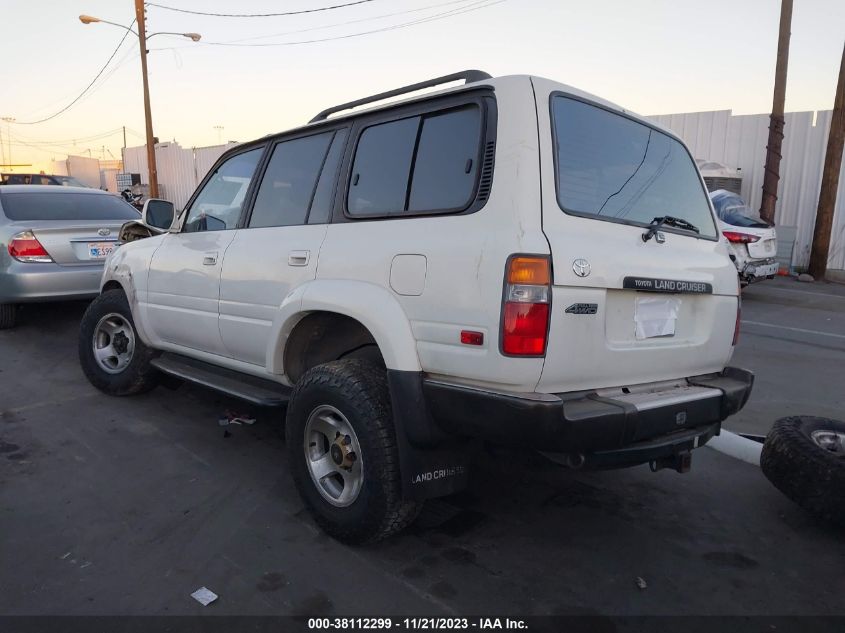 1993 Toyota Land Cruiser Dj81 VIN: JT3DJ81W2P0026517 Lot: 38112299