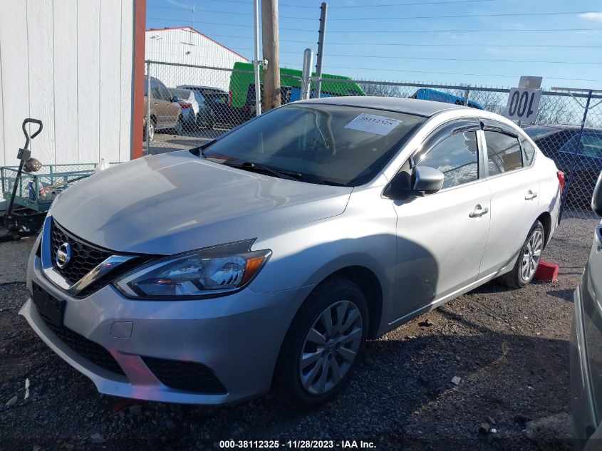 2016 Nissan Sentra Fe+ S/S/Sv/Sr/Sl VIN: 3N1AB7AP8GY262550 Lot: 38112325