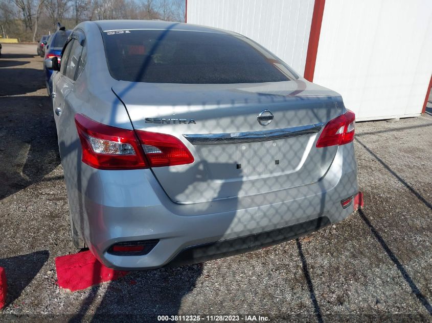 2016 Nissan Sentra Fe+ S/S/Sv/Sr/Sl VIN: 3N1AB7AP8GY262550 Lot: 38112325