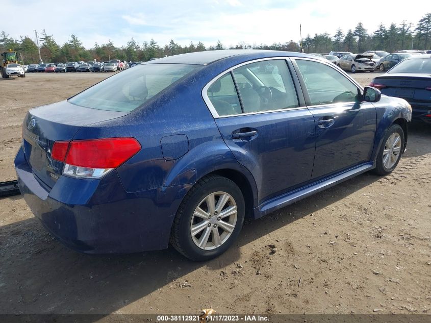 2011 Subaru Legacy 2.5I Premium VIN: 4S3BMBC66B3233844 Lot: 38112921