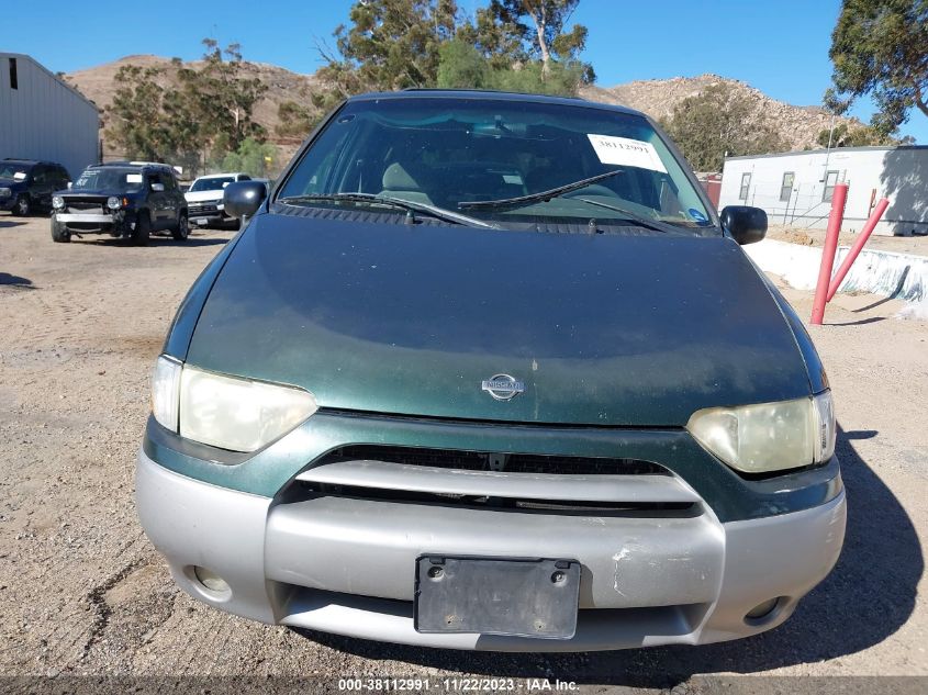 2002 Nissan Quest Se VIN: 4N2ZN16T62D806126 Lot: 38112991