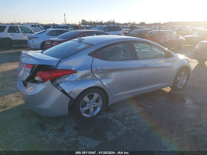 2013 Hyundai Elantra Gls (Ulsan Plant) VIN: KMHDH4AE9DU599986 Lot: 38113047