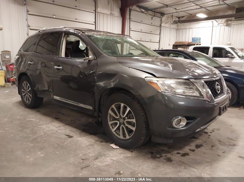 2013 Nissan Pathfinder Sl VIN: 5N1AR2MM8DC660340 Lot: 38113049