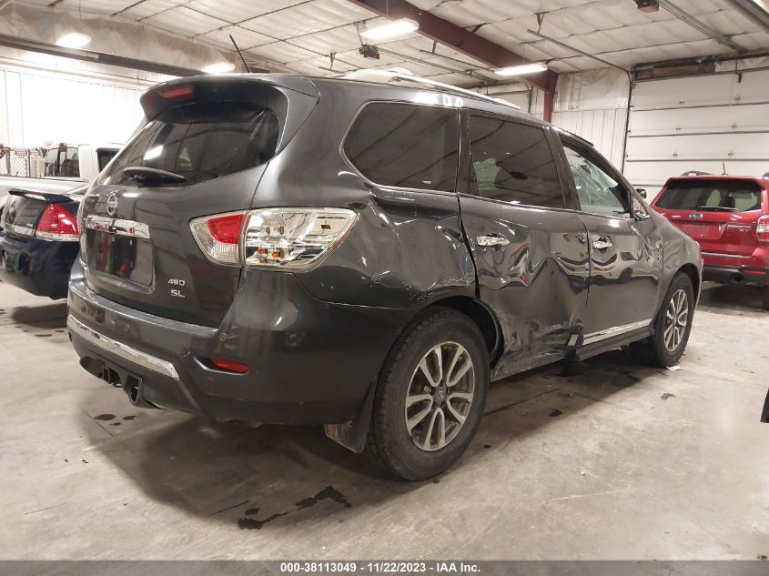 2013 Nissan Pathfinder Sl VIN: 5N1AR2MM8DC660340 Lot: 38113049