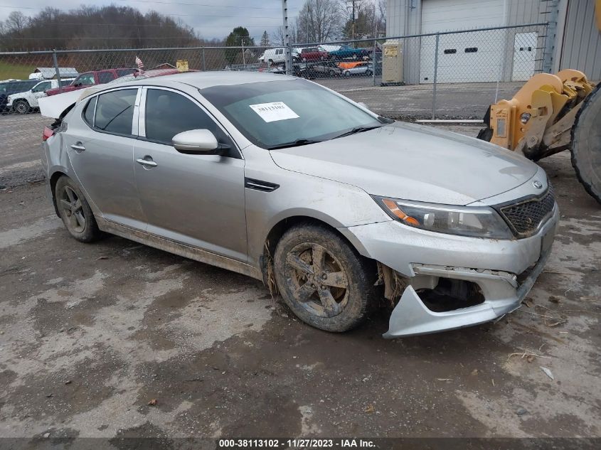 2015 Kia Optima Lx VIN: KNAGM4A75F5577993 Lot: 38113102