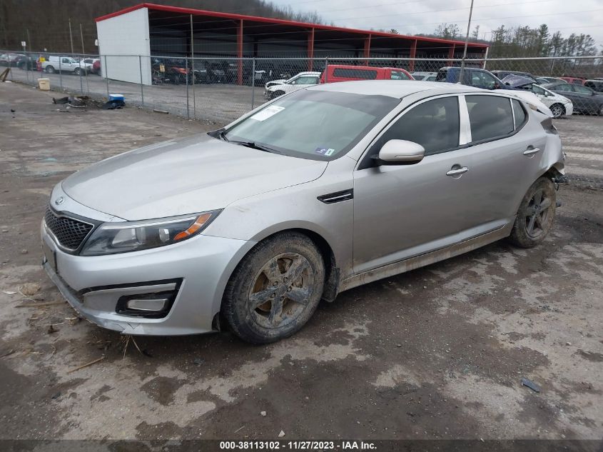 2015 Kia Optima Lx VIN: KNAGM4A75F5577993 Lot: 38113102