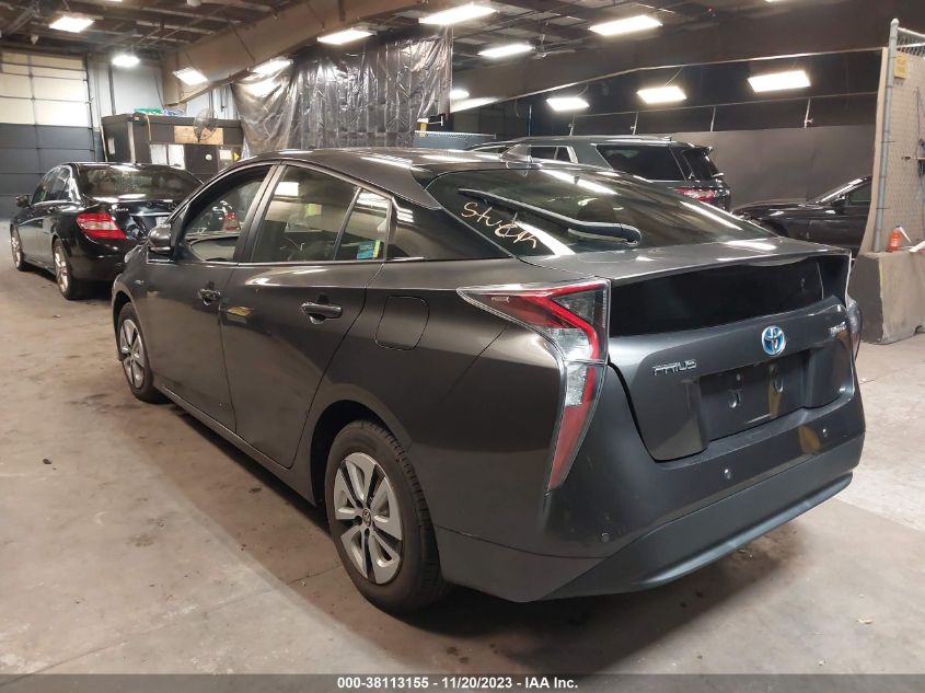 2018 Toyota Prius Three VIN: JTDKARFU1J3551526 Lot: 38113155