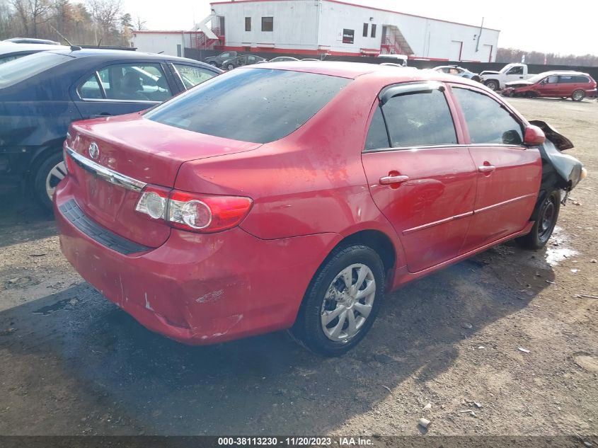 2013 Toyota Corolla L VIN: 2T1BU4EE2DC076601 Lot: 38113230