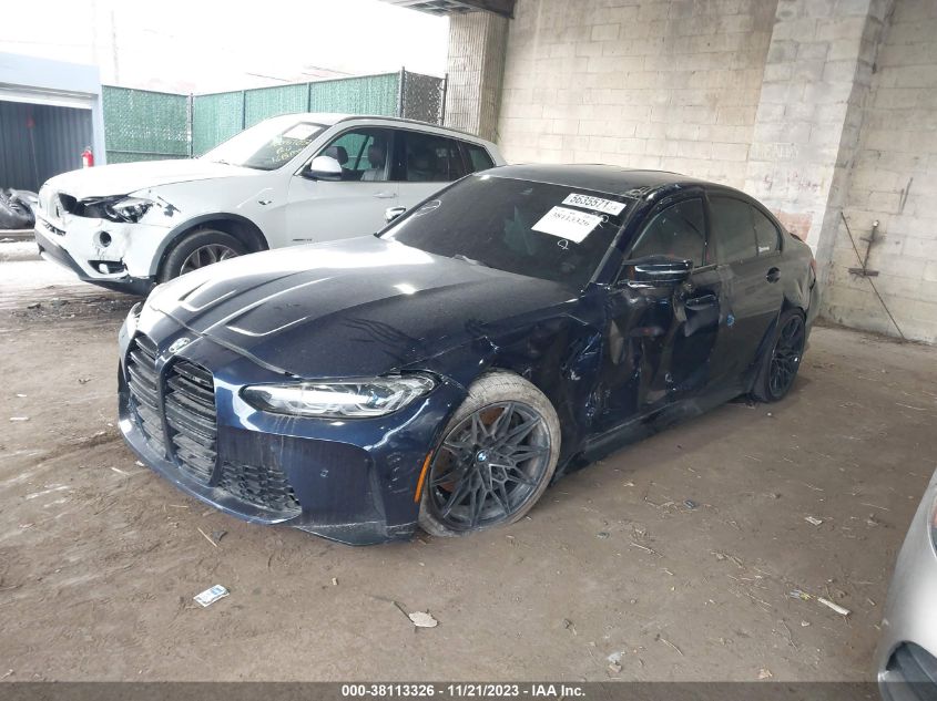 2023 BMW M3 Competition xDrive VIN: WBS43AY07PFP72790 Lot: 40524182