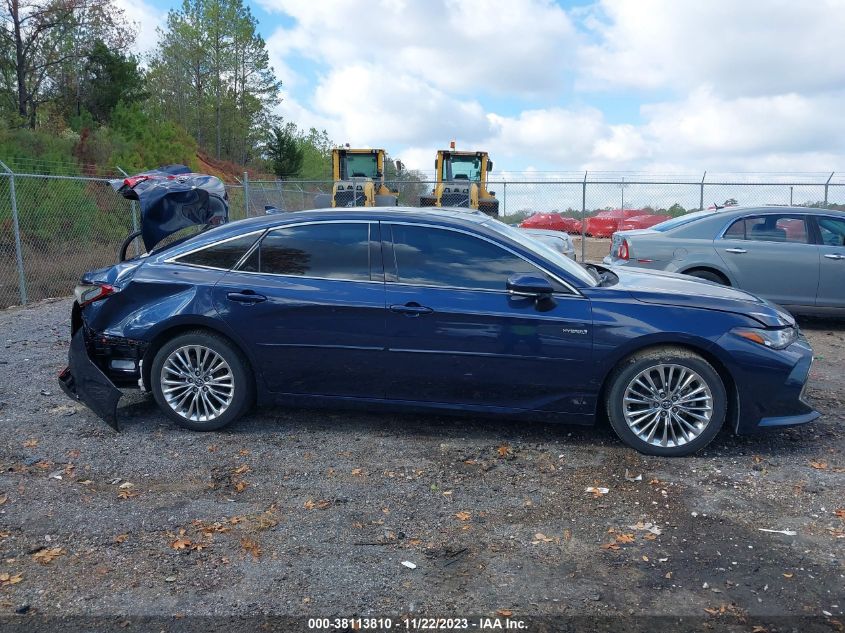 4T1B21FB2KU006603 2019 Toyota Avalon Hybrid Limited