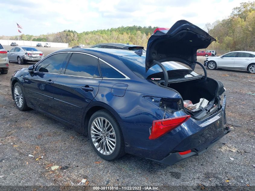 4T1B21FB2KU006603 2019 Toyota Avalon Hybrid Limited