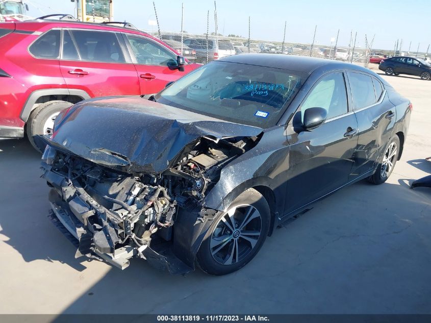 2020 Nissan Sentra Sv Xtronic Cvt VIN: 3N1AB8CV1LY253863 Lot: 40698820