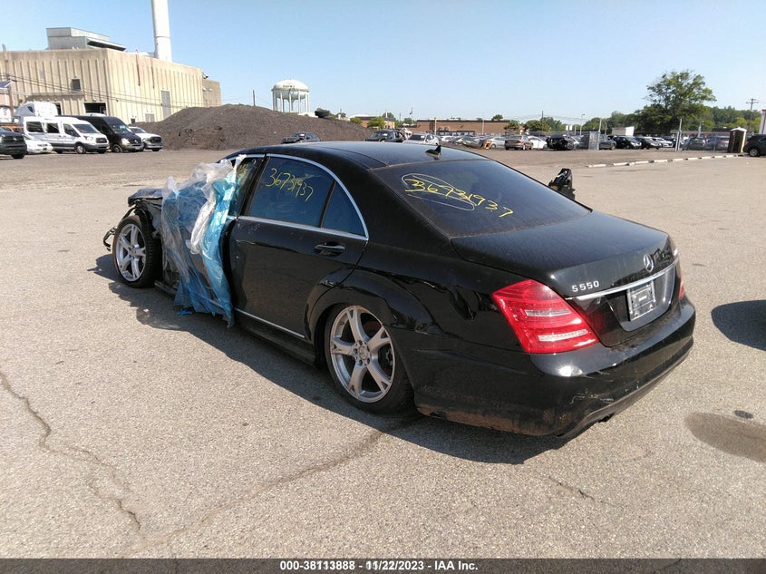 2011 Mercedes-Benz S 550 4Matic VIN: WDDNG8GB3BA366707 Lot: 38113888