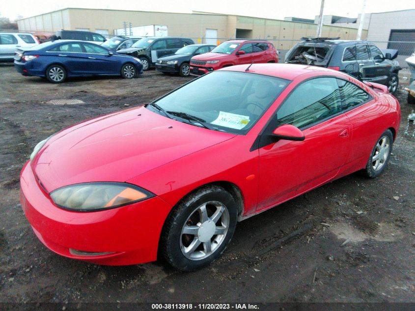 1999 Mercury Cougar VIN: 1ZWFT61L2X5607696 Lot: 38113918