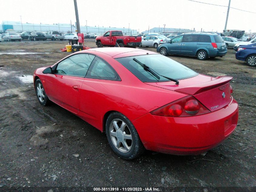 1999 Mercury Cougar VIN: 1ZWFT61L2X5607696 Lot: 38113918