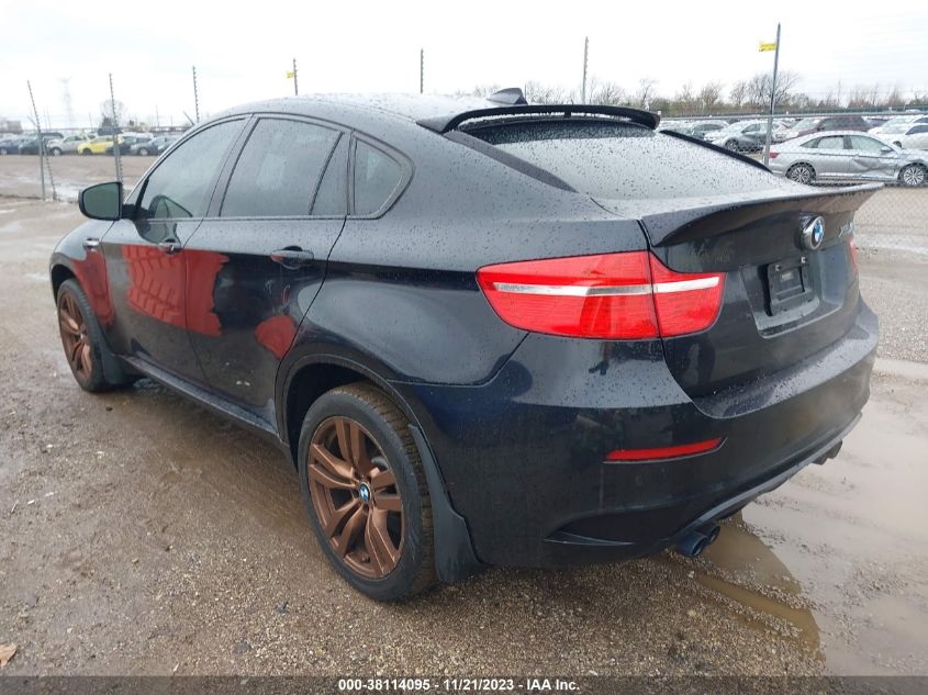 2012 BMW X6 M VIN: 5YMGZ0C51CLL29571 Lot: 38114095