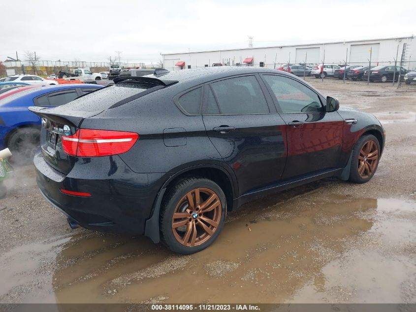 2012 BMW X6 M VIN: 5YMGZ0C51CLL29571 Lot: 38114095