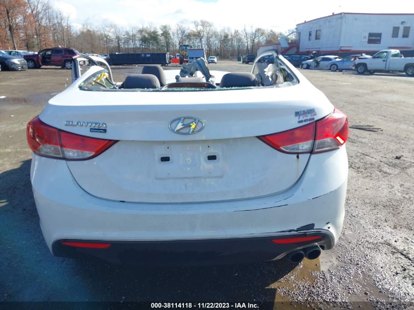 2013 Hyundai Elantra Gs VIN: KMHDH6AE5DU012727 Lot: 38114118