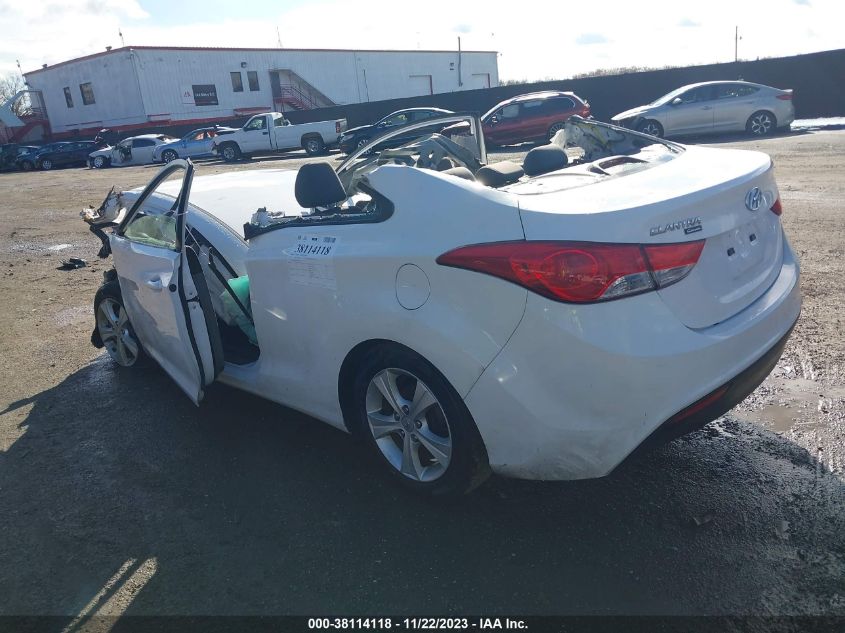 2013 Hyundai Elantra Gs VIN: KMHDH6AE5DU012727 Lot: 38114118