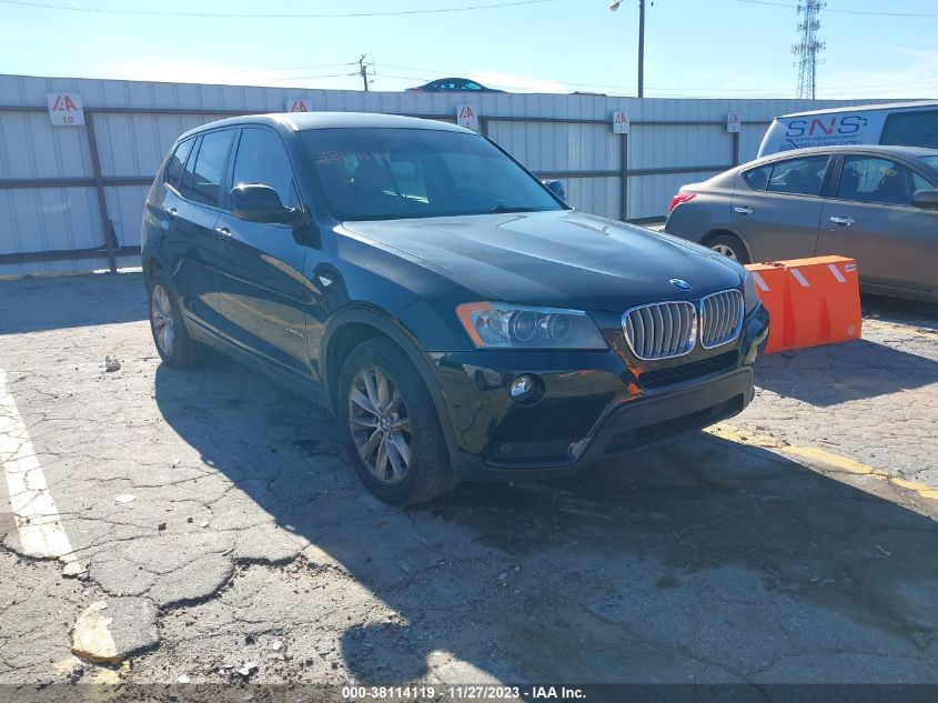 2013 BMW X3 xDrive28I VIN: 5UXWX9C5XD0A25545 Lot: 38114119