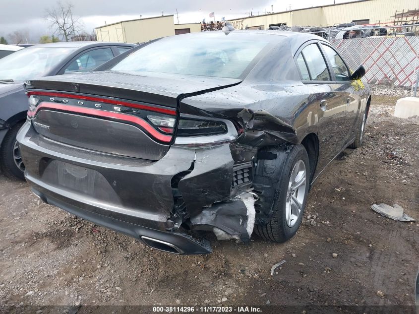 2023 Dodge Charger Sxt VIN: 2C3CDXBG4PH563745 Lot: 38114296