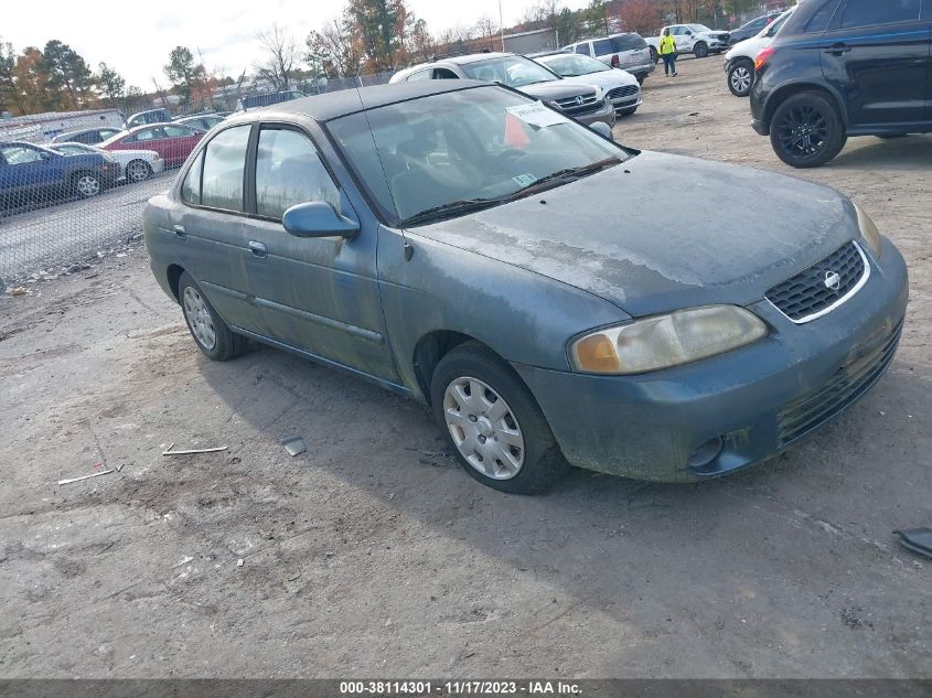 2002 Nissan Sentra Gxe VIN: 3N1CB51D42L628383 Lot: 39193754