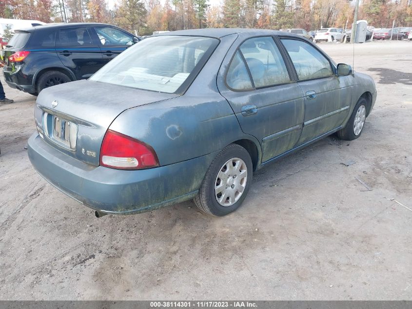 2002 Nissan Sentra Gxe VIN: 3N1CB51D42L628383 Lot: 39193754