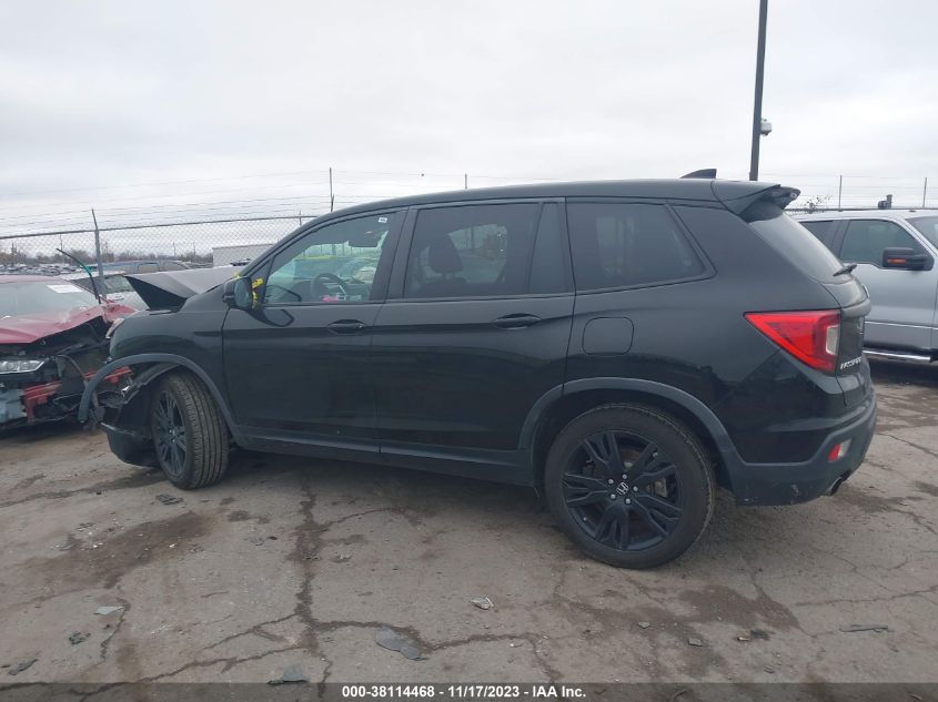 2019 Honda Passport Sport VIN: 5FNYF7H21KB005471 Lot: 38114468