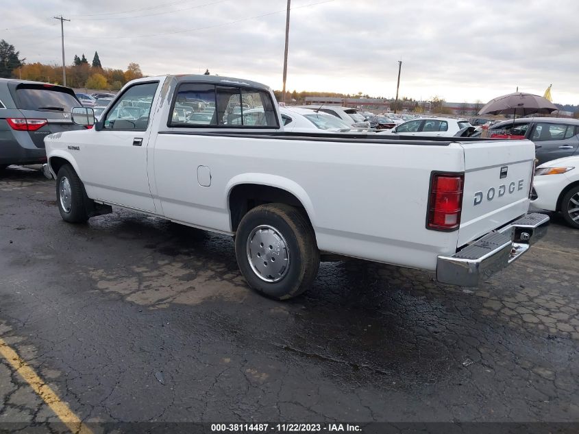 1989 Dodge Dakota VIN: 1B7GL26X2KS037256 Lot: 38114487