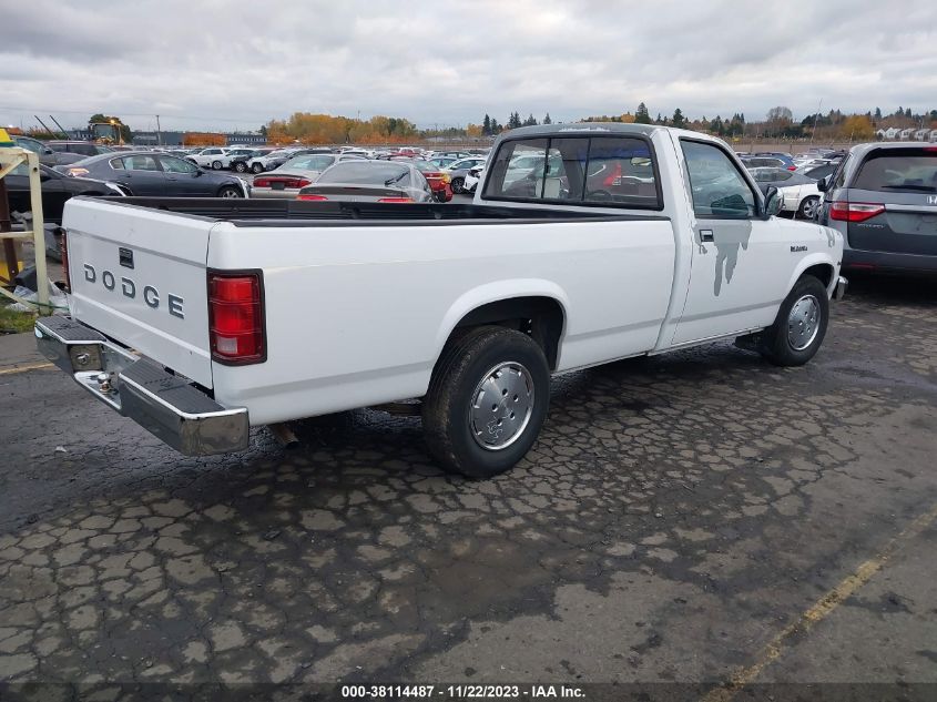 1989 Dodge Dakota VIN: 1B7GL26X2KS037256 Lot: 38114487