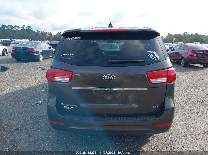 2018 Kia Sedona Sx VIN: KNDMC5C14J6406887 Lot: 38115276