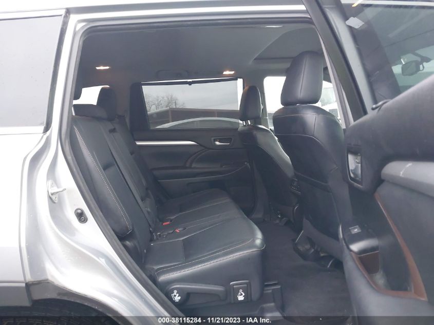 2015 Toyota Highlander Xle V6 VIN: 5TDJKRFH3FS076463 Lot: 38115284