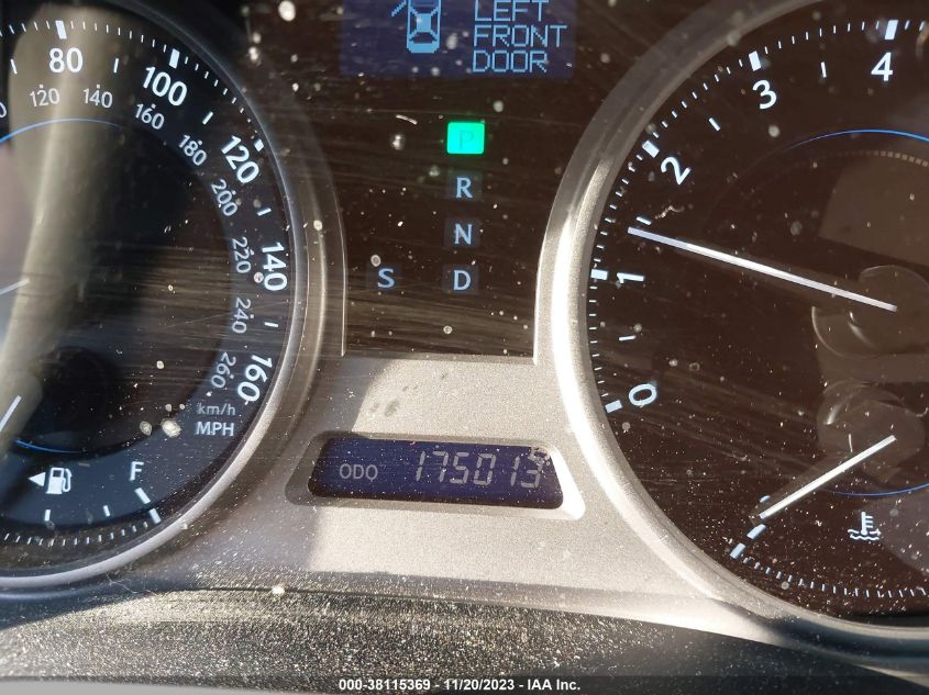 2010 Lexus Is 350 VIN: JTHBE5C2XA5024748 Lot: 38115369