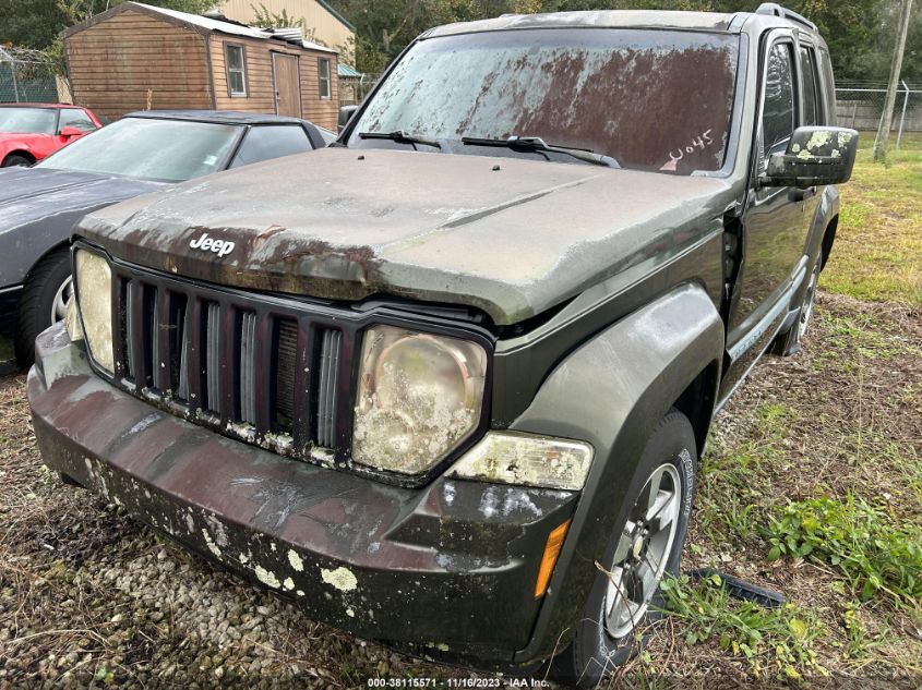 2008 Jeep Liberty Sport VIN: 1J8GP28K48W160914 Lot: 38115571