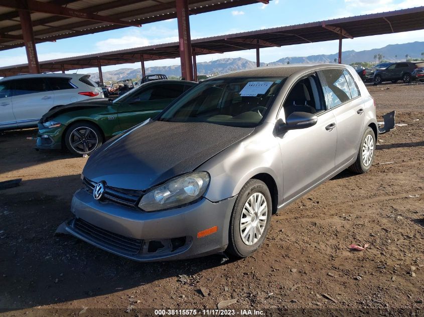 2011 Volkswagen Golf 2.5L 4-Door VIN: WVWDB7AJ3BW139552 Lot: 38115575