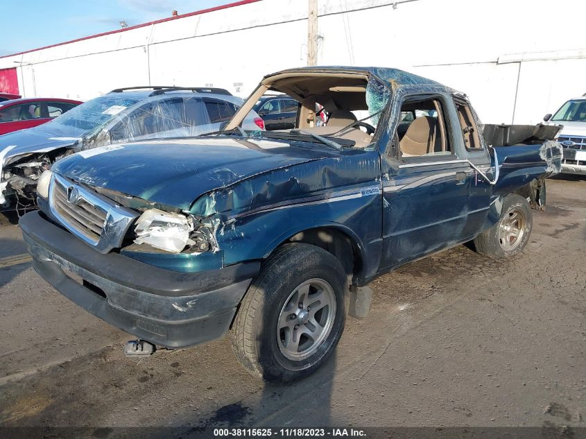 1998 Mazda B2500 Se VIN: 4F4YR16C2WTM36542 Lot: 38115625