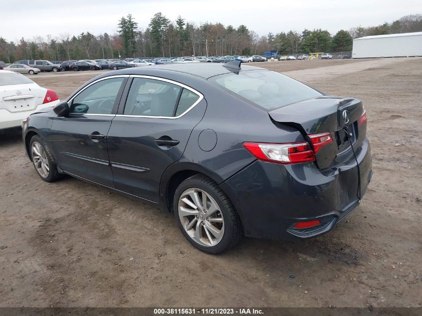 2016 Acura Ilx W/Technology Plus Pkg/W/Premium Pkg VIN: 19UDE2F78GA001180 Lot: 38115631